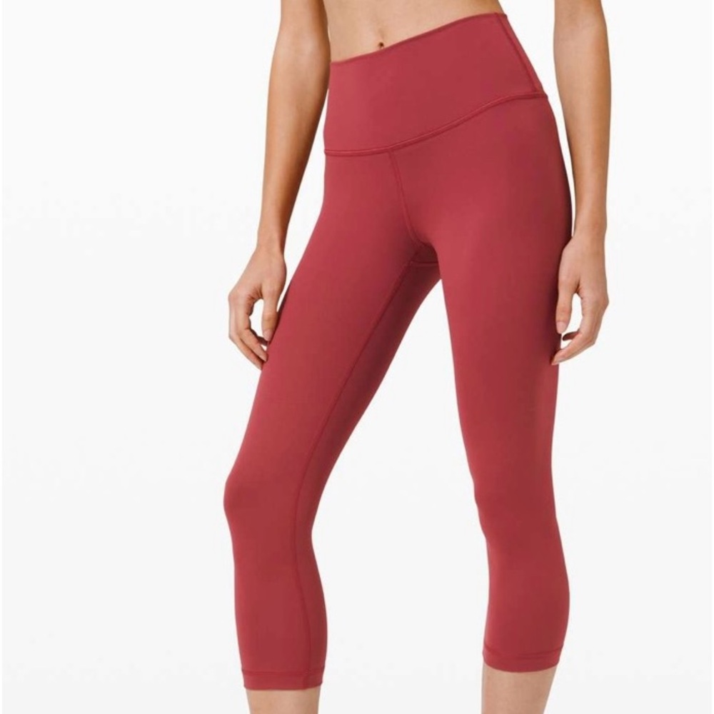 Lululemon High-Rise Wunder Under Full On Luxtreme in Chianti - Size 2